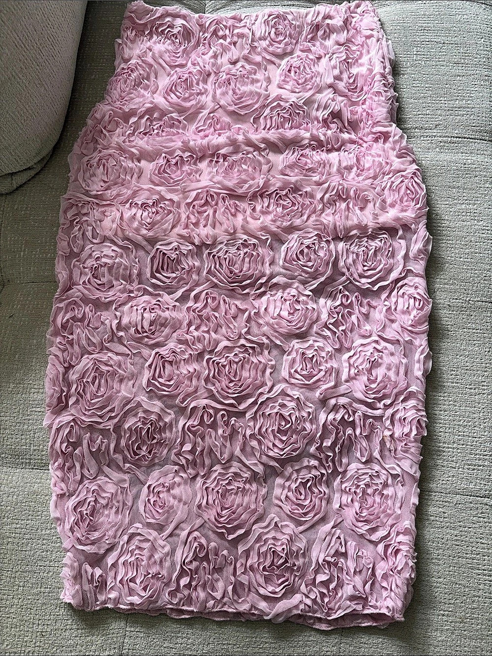 Evolutionary Rose Texture Mini Skirt Size L New with no tags
